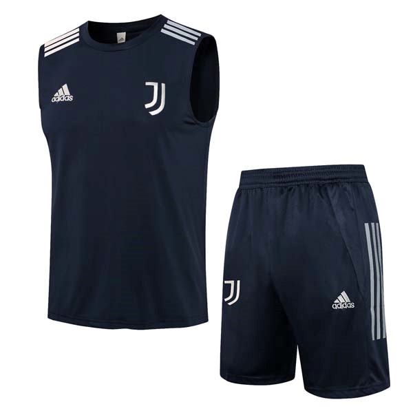 Trikot Juventus ärmellos Komplett Set 2022 Schwarz